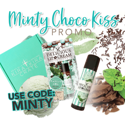Kira Kira Crate Coupon: Get FREE Minty Choco Kiss Lip Cream + September 2018 Spoilers! LAST FEW DAYS!
