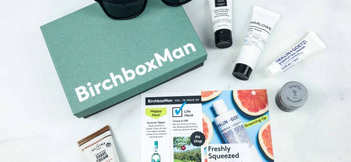 Birchbox Man September 2018 Subscription Box Review & Coupon