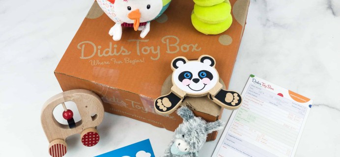 Didis Toy Box September 2018 Subscription Box Review & Coupon