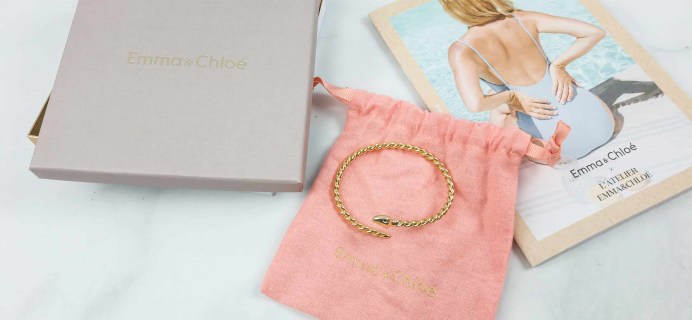 Emma & Chloe Subscription Box Review + Coupon – August 2018