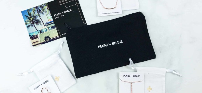 Penny + Grace August 2018 Subscription Box Review