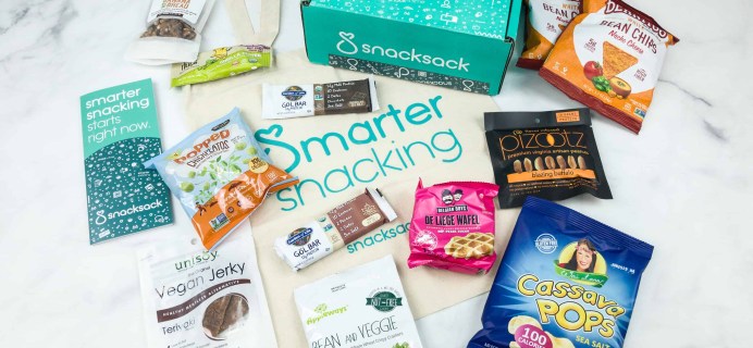 SnackSack August 2018 Subscription Box Review & Coupon – Classic