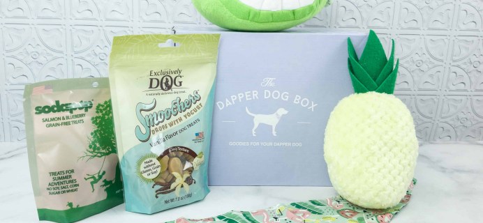 The Dapper Dog Box August 2018 Subscription Box Review + Coupon