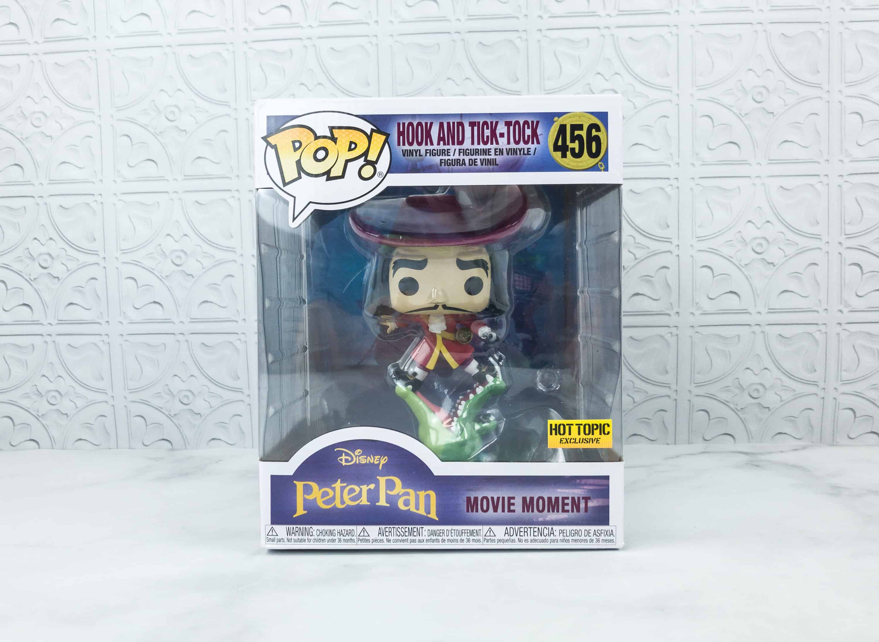 Funko POP! Disney Hook & Tick Tock Vinyl Figure (Movie Moments, Disney  Treasures Villain Box) 