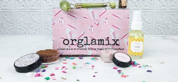 Orglamix August 2018 Subscription Box Review & Coupon