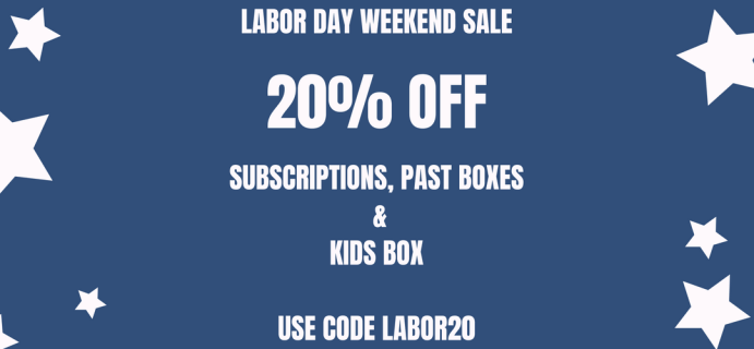 Cocotique Labor Day Sale – 20% off all Subscriptions!