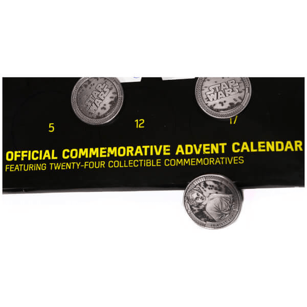 star wars collectable coin advent calendar