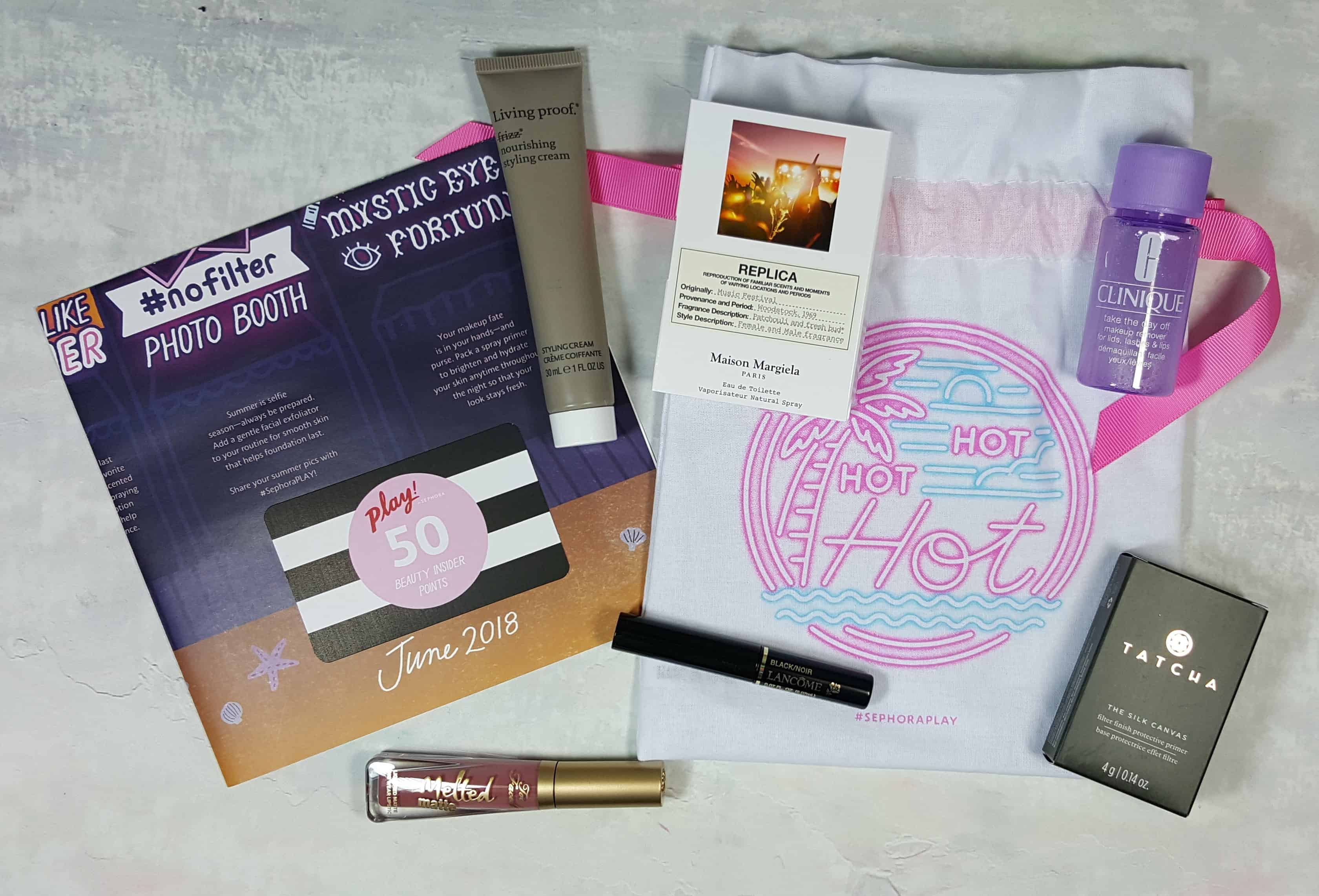 PLAY! By Sephora Subscription Box Review - June 2018 - Hello Subscription