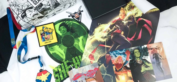 Marvel Gear + Goods July 2018 Subscription Box Review + Coupon!