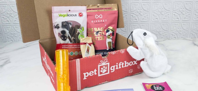 PetGiftBox August 2018 Subscription Box Review + 50% Off Coupon