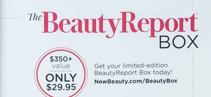 New Beauty Fall 2018 Beauty Report Box Launching Tomorrow – Full Spoilers Update!