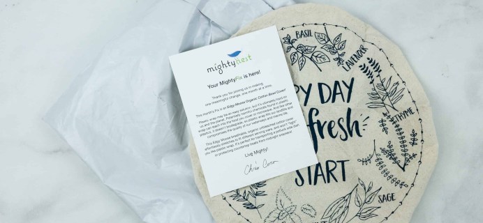 Mighty Fix September 2018 Subscription Box Review + First Month $3 Coupon!
