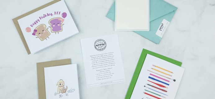 Pennie Post Stationery September 2018 Subscription Review