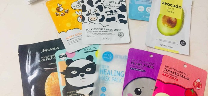 Beauteque Mask Maven August 2018 Subscription Box Review + Coupon