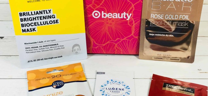 Target Facial Beauty Box Review September 2018 – HELLO QUENCH & GLOW
