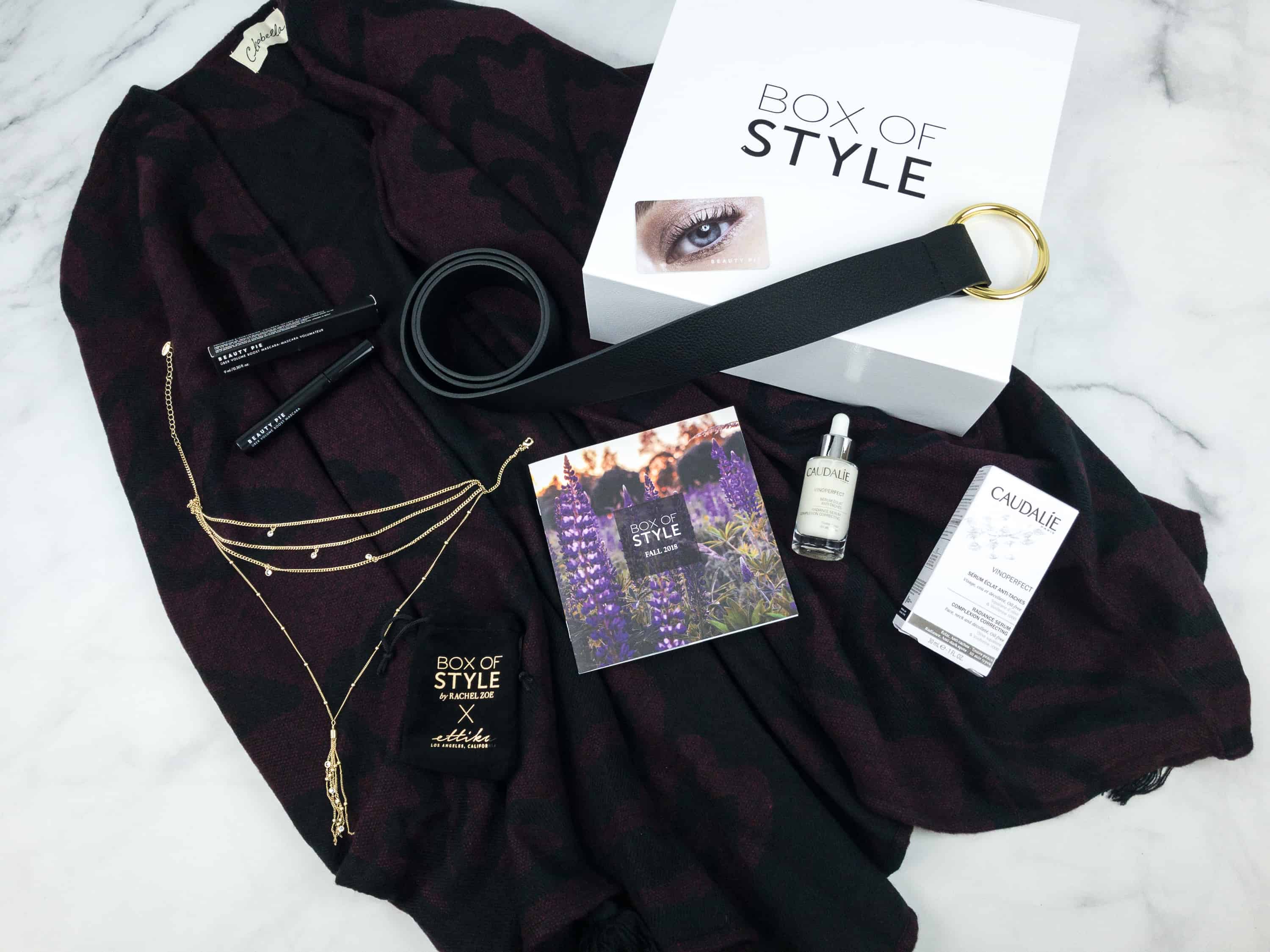 Rachel Zoe Box of Style Fall Box Review - Have Need Want