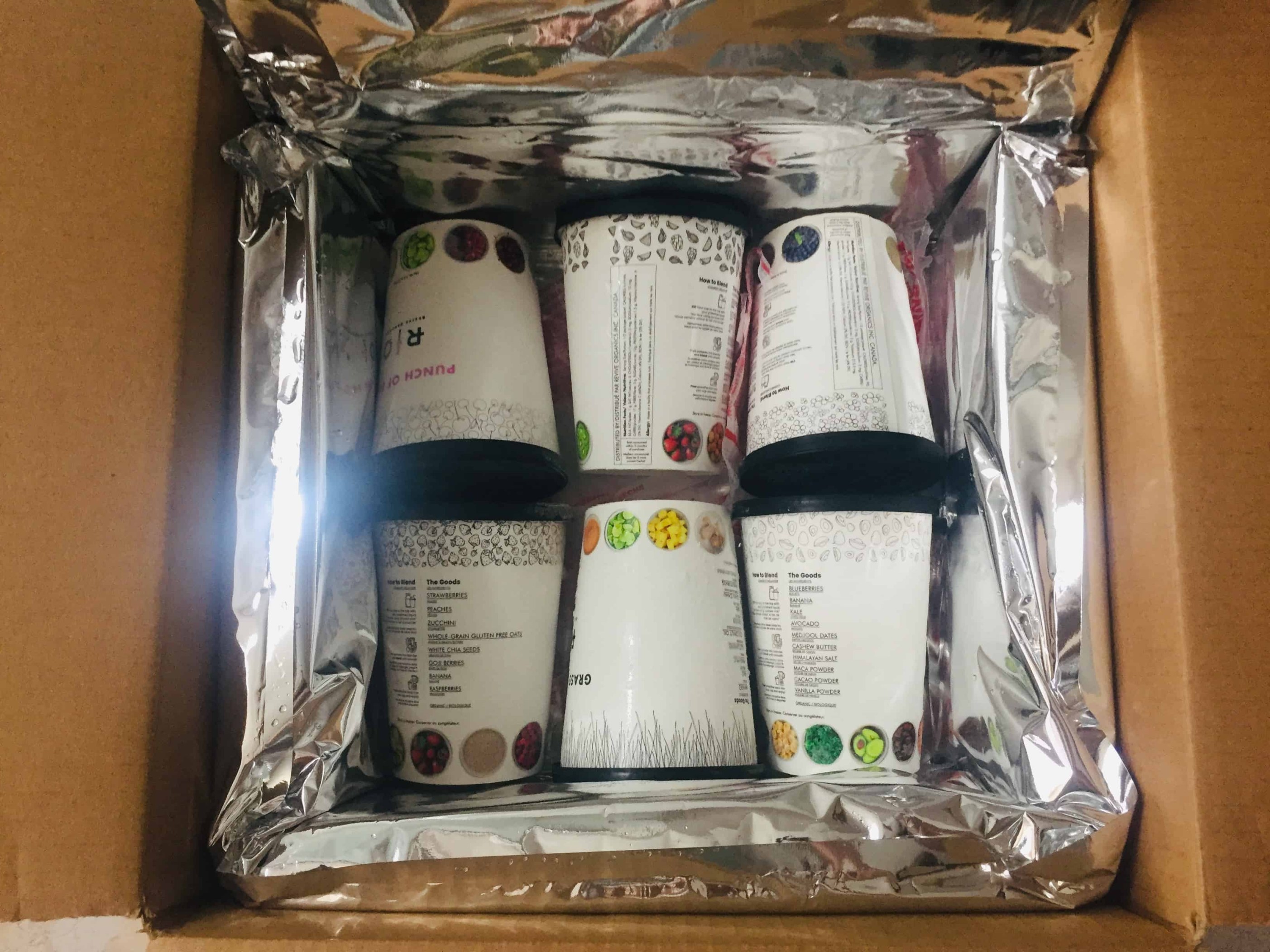 Revive Organics Canadian Smoothie Subscription Review + Coupon Hello