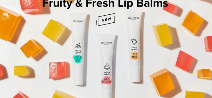 New Scentbird Lip Balm Flavors Available Now + Coupon!