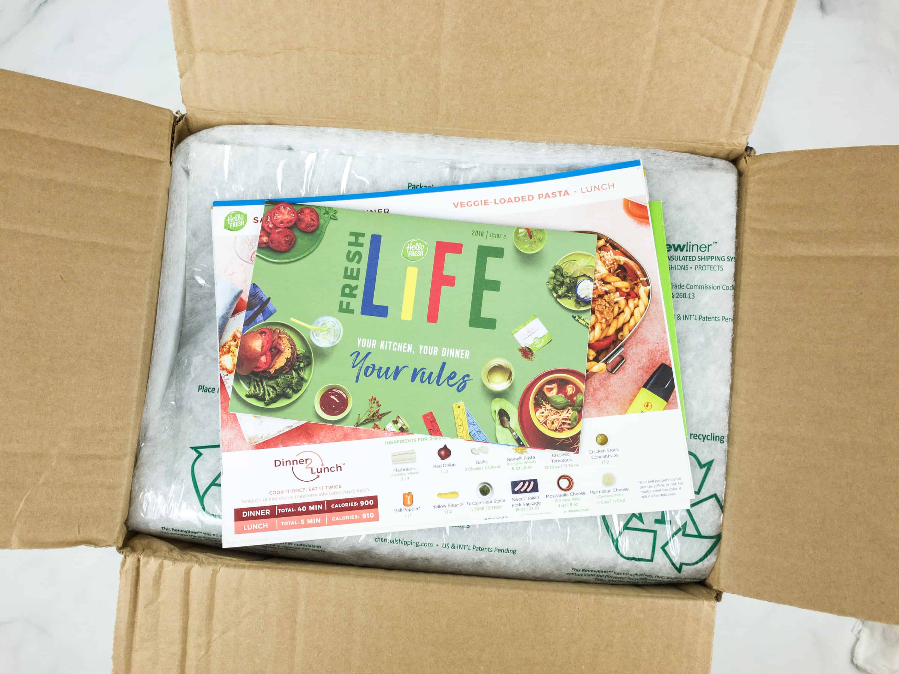 September 2018 Hello Fresh Subscription Box Review Coupon Classic Hello Subscription