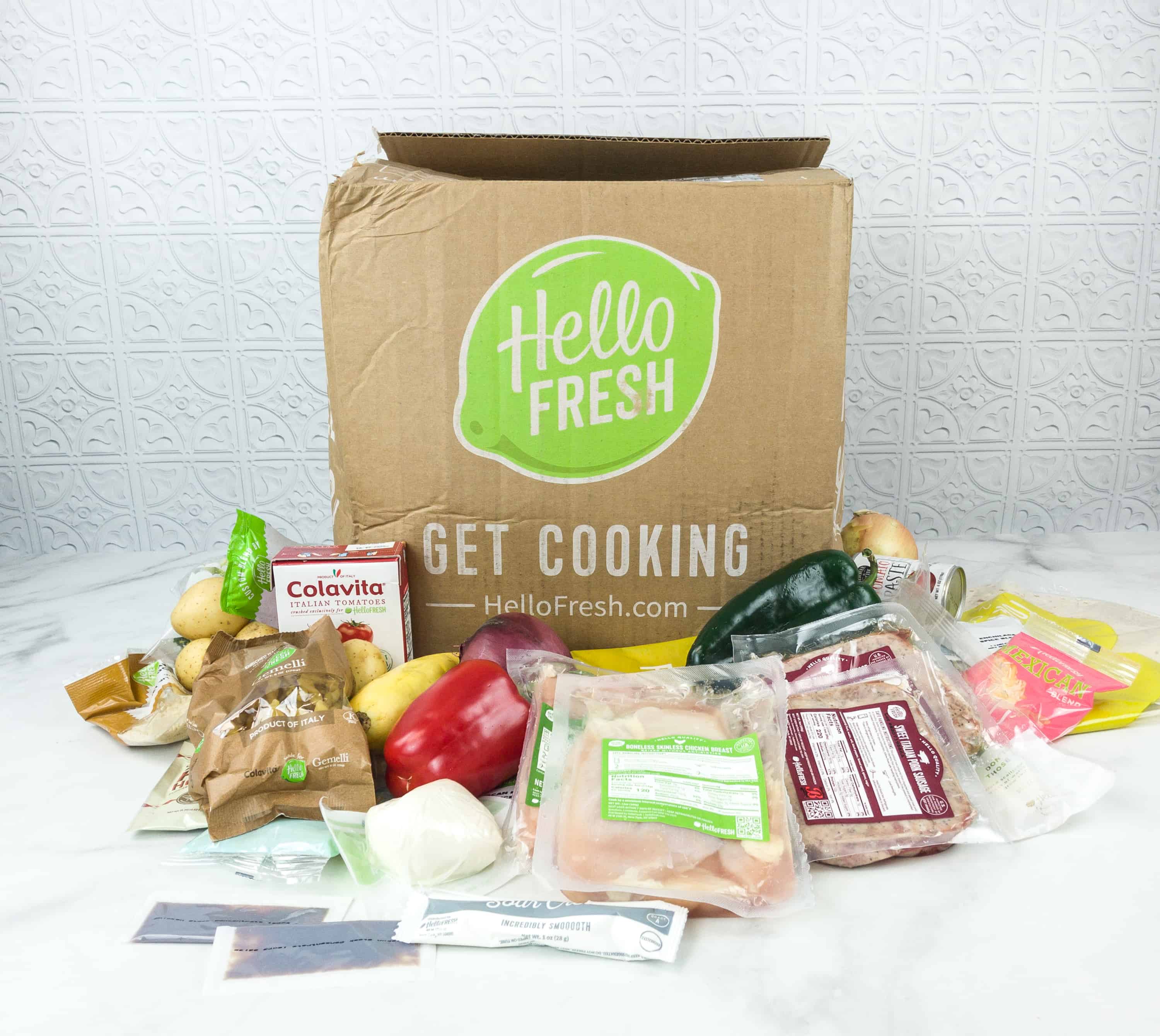 September 2018 Hello Fresh Subscription Box Review + Coupon! - Classic ...