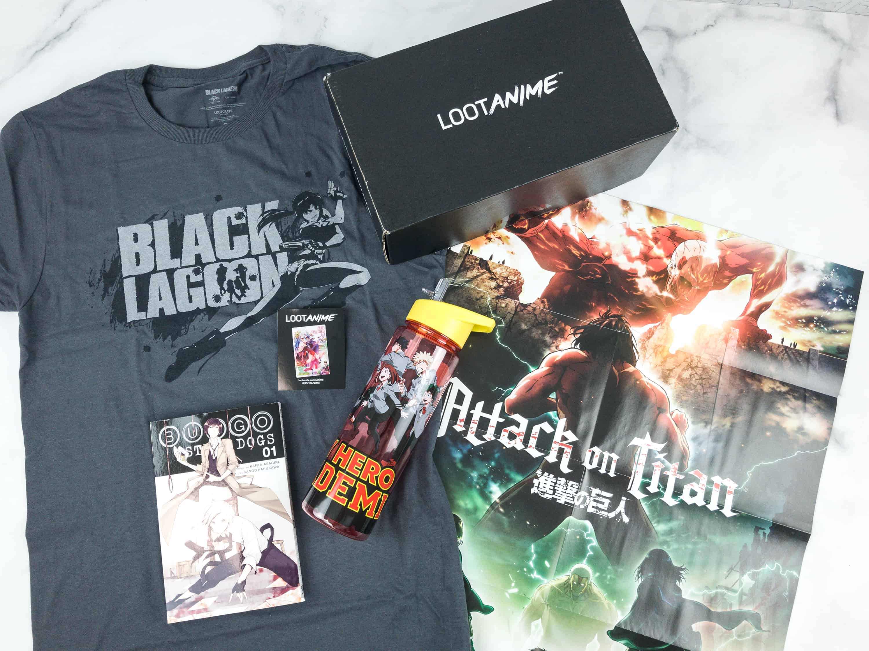 Loot Anime July 2018 Subscription Box Review & Coupons - SQUAD - Hello