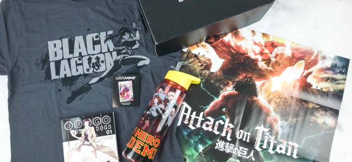 Loot Anime July 2018 Subscription Box Review & Coupons – SQUAD