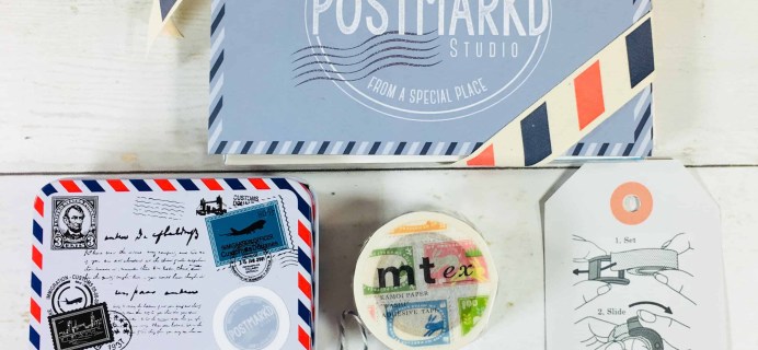 PostBox Subscription Box Review + Coupon – September 2018