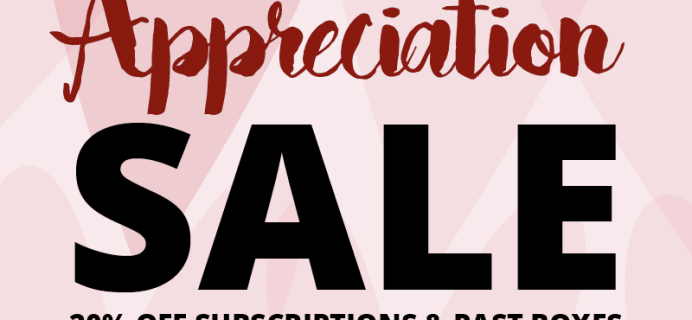 Cocotique Customer Appreciation Sale: 20% off all Subscriptions & Past Boxes!
