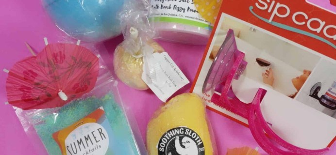 Bath Bevy July 2018 Subscription Box Review + Coupon
