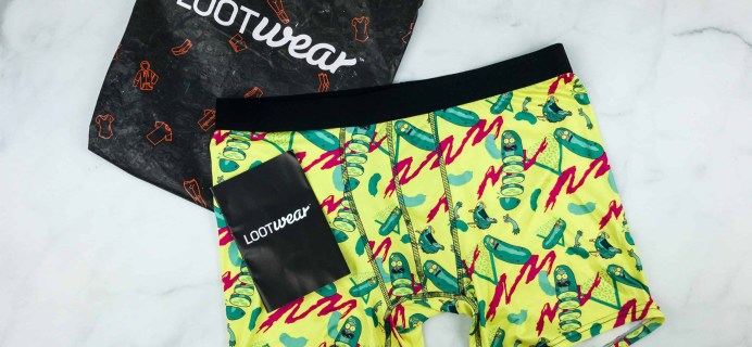 Loot Undies August 2018 Subscription Review + Coupon