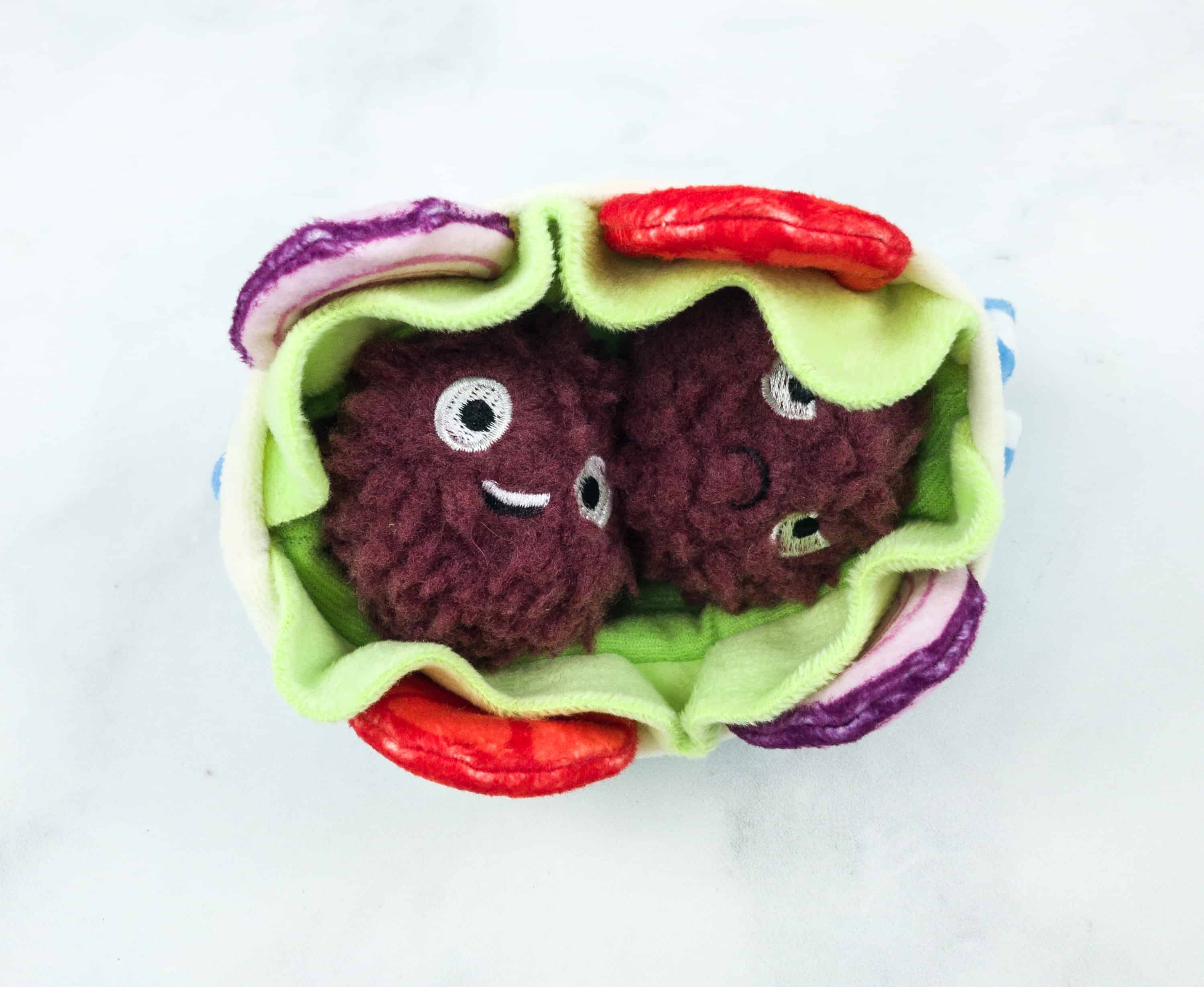 falafel dog toy