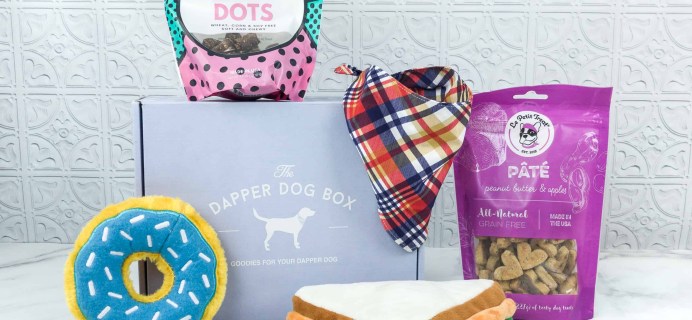 The Dapper Dog Box September 2018 Subscription Box Review + Coupon