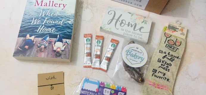Sweet Reads Box September 2018 Subscription Box Review + Coupon