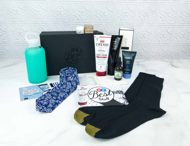 GQ Best Stuff Box Fall 2018 Subscription Box Review Hello Subscription