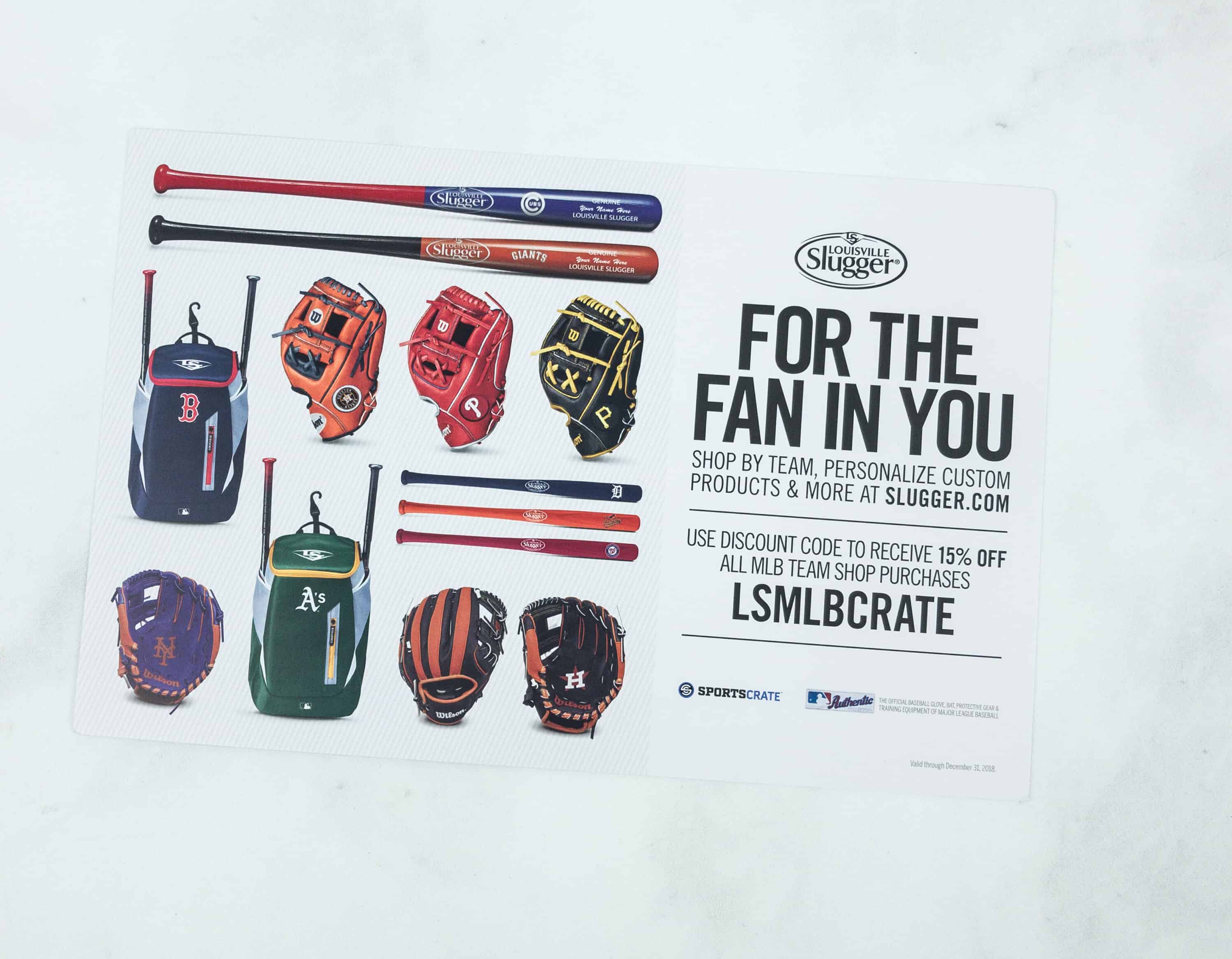 Sports Crate MLB Edition July 2018 Review + Coupon Diamond Crate