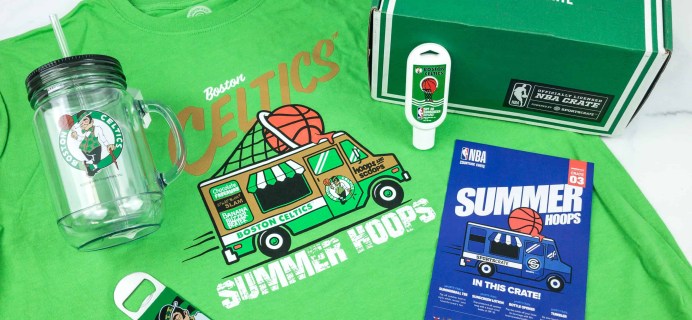 Courtside Crate by Sports Crate: NBA Edition June 2018 Subscription Box Review + Coupon