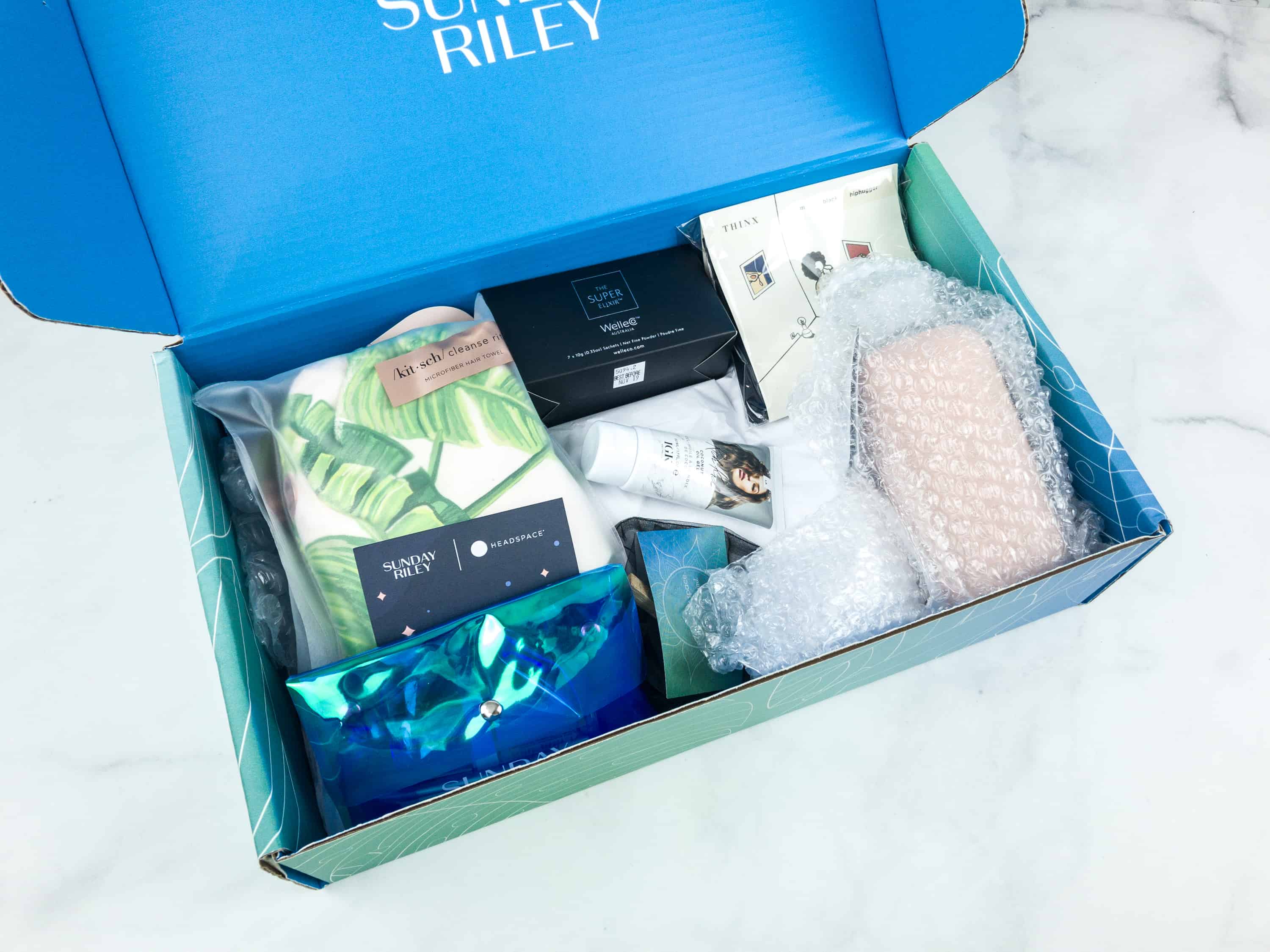 Sunday Riley Box Fall 2018 Subscription Box Review - WELLNESS EDITION ...