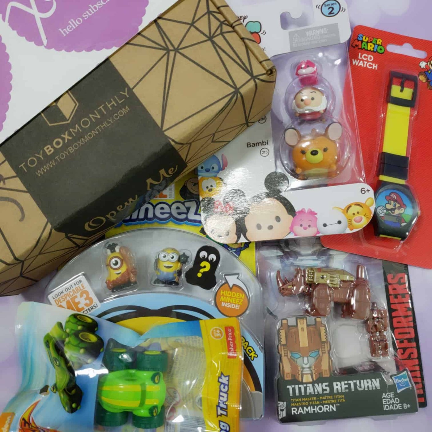 Toy Box Monthly August 2018 Subscription Box Review Hello Subscription