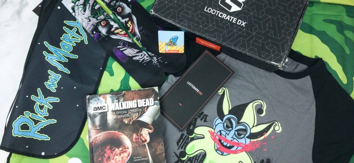 Loot Crate DX August 2018 Subscription Box Review & Coupon