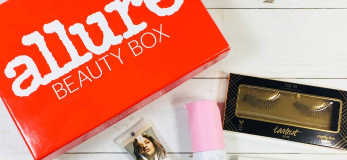 Allure Beauty Box September 2018 Subscription Box Review & Coupon