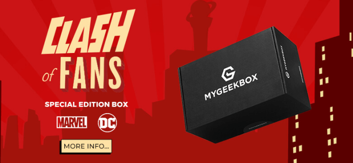 My Geek Box Special Edition Clash Of Fans Box Available Now + Spoilers!