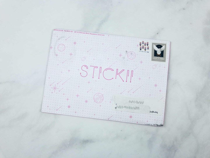Stickii Club September 2018 Subscription Box Review & Coupon - Cute ...
