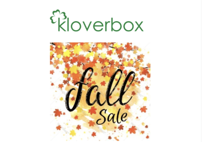 Kloverbox Fall Sale: Get 25% Off Any New Subscriptions!