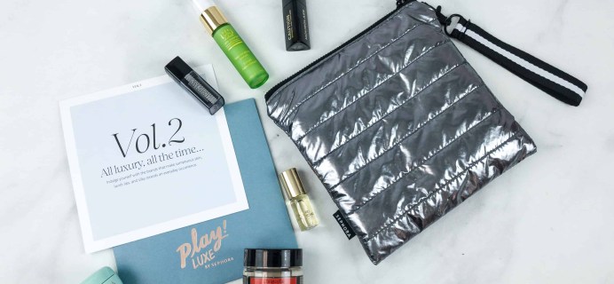 Sephora PLAY! Luxe ’18 Volume 2  Limited Edition Box Review