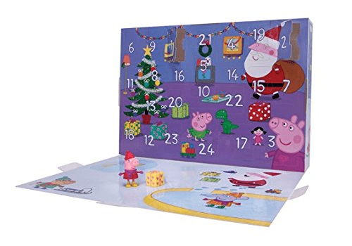 peppa pig toy advent calendar