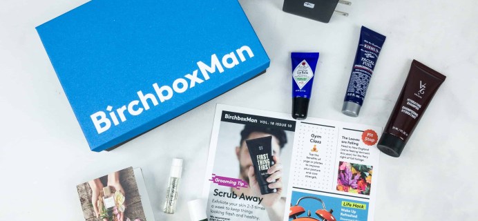 Birchbox Man Plus October 2018 Subscription Box Review & Coupon