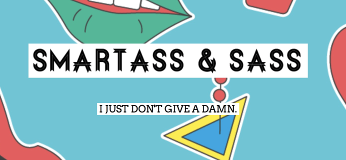 Smartass + Sass Box October 2018 Full Spoilers + Coupon!