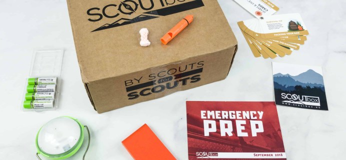 SCOUTbox September 2018 Subscription Box Review + Coupon