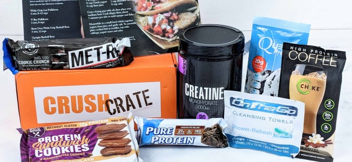 Crush Crate Subscription Box Review – August 2018