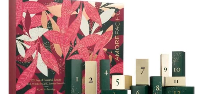 2018 AMOREPACIFIC Beauty Advent Calendar Available Now + Full Spoilers!